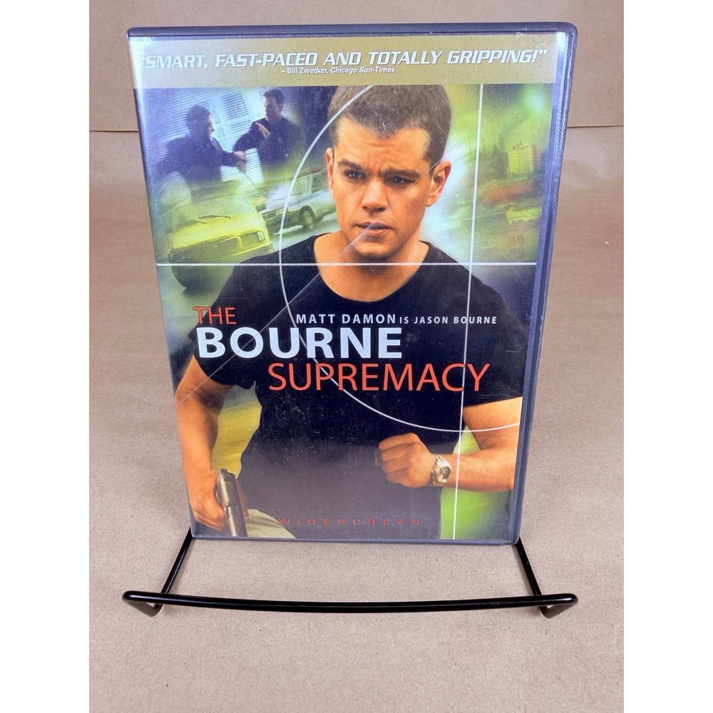 The Bourne Supremacy DVD 2004 Widescreen Matt Damon Jason Bourne Action Movie